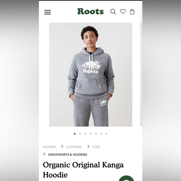 Roots Original Kanga Hoodie - Picture 1 of 4
